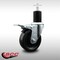 Service Caster 4'' SS Phenolic Swivel 1-3/4'' Expanding Stem Caster Total Lock Brake SCC-SSEXTTL20S414-PHS-134 - alternate 2